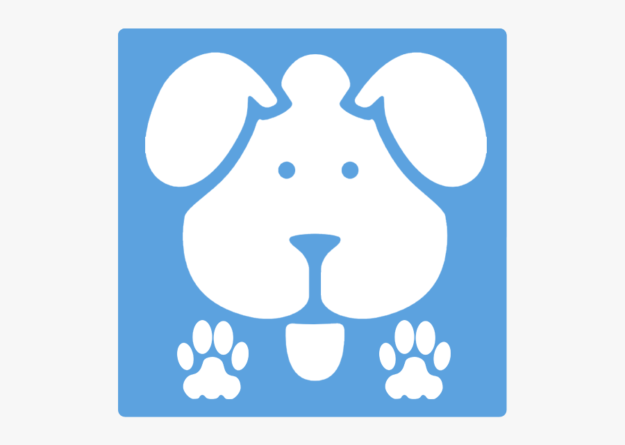 Dog Face White Png, Transparent Clipart