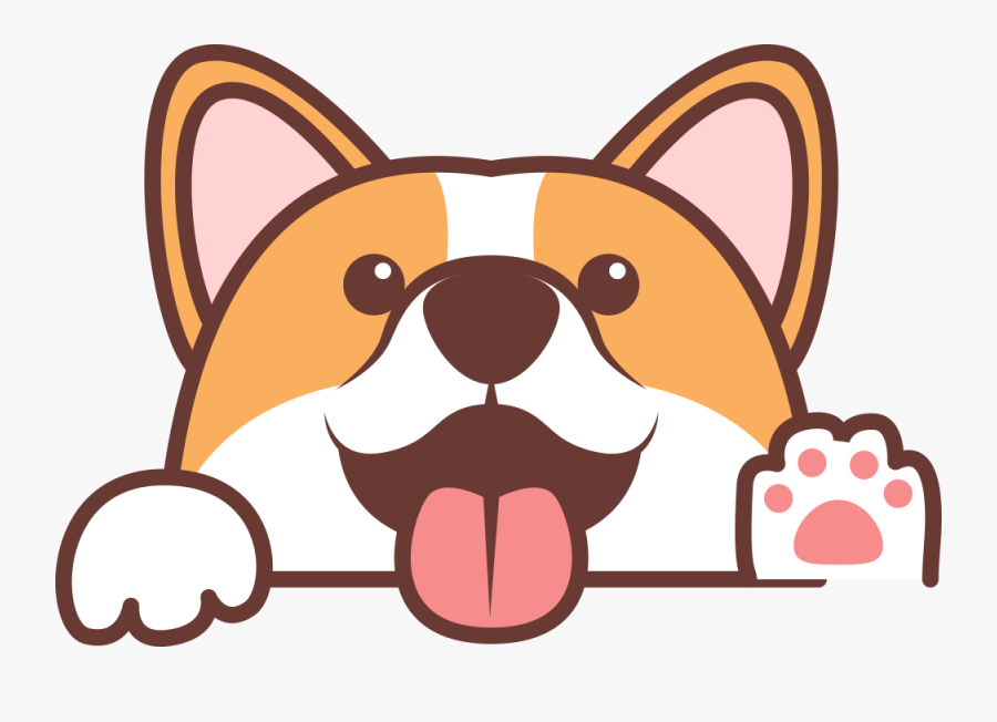 Groomer"s Wall Dog - Shiba Inu Cartoon, Transparent Clipart