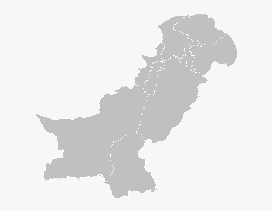 Transparent Phlebotomist Clipart - Pakistan Map Simple, Transparent Clipart