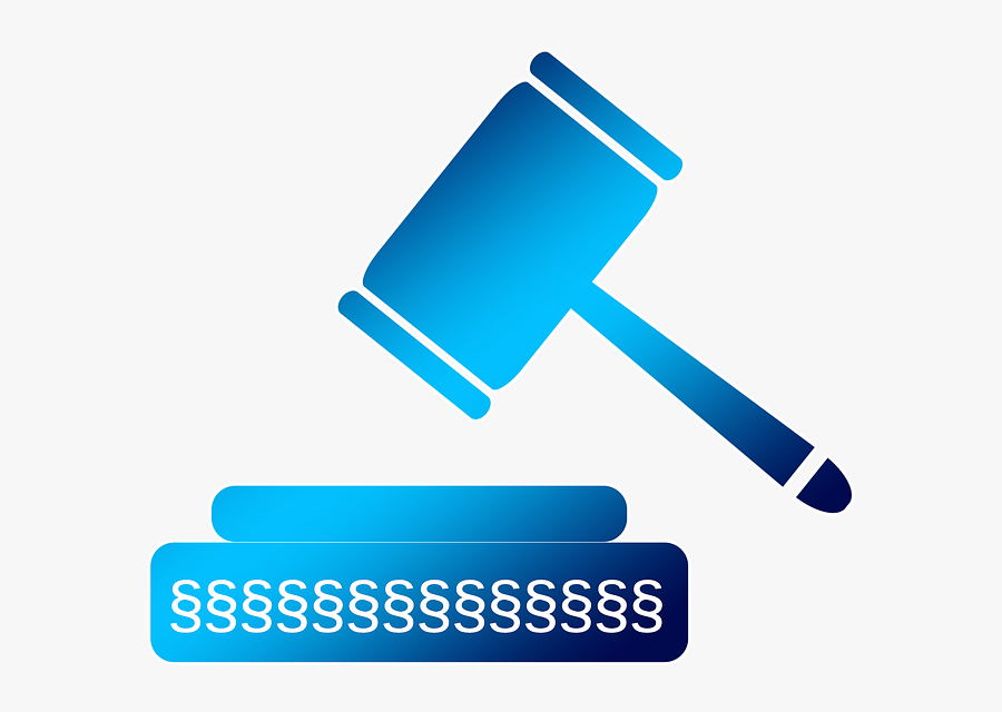 Hammer, Justice, Right, Judgment, Judge, Wont - Grey Gavel Clipart, Transparent Clipart