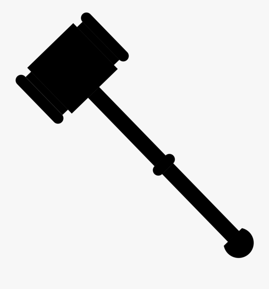 For All Heavy Equipment Moves Grubstake Recommends - Black And White Gavel Png, Transparent Clipart