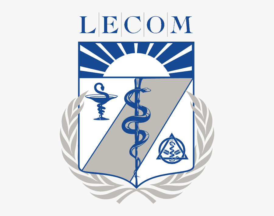 Lake Erie College Of Osteopathic Medicine Logo, Transparent Clipart