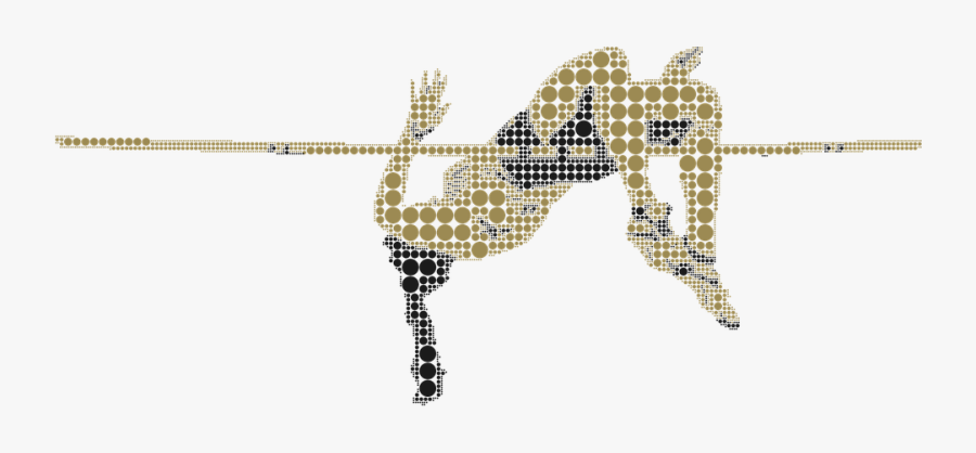 Athletics, High Jump, Sport, Competition, Dynamics - Salto Atletismo Png, Transparent Clipart
