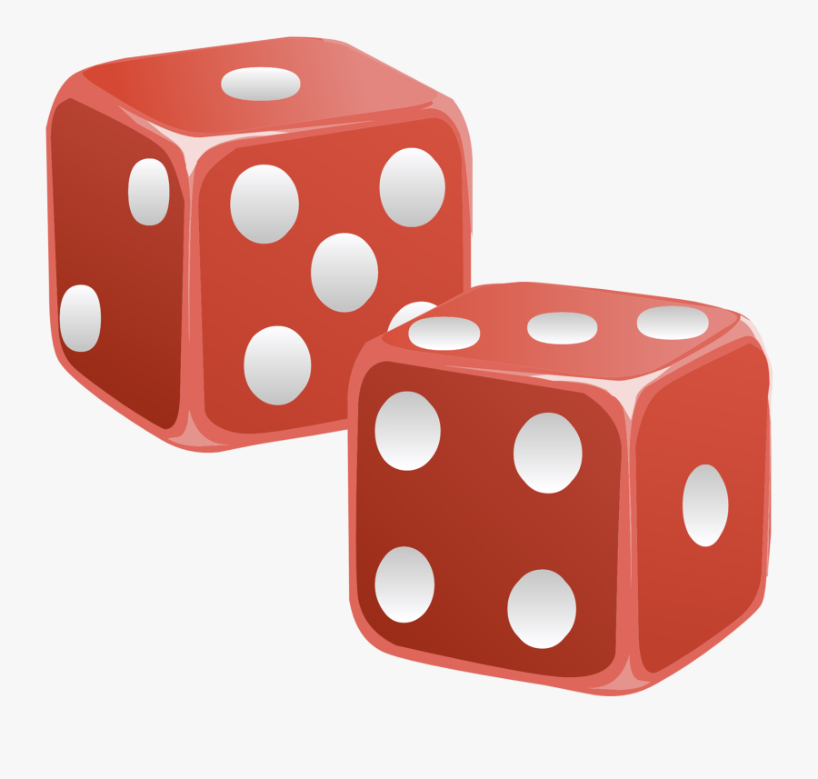 Transparent Background Red Dice Transparent, Transparent Clipart