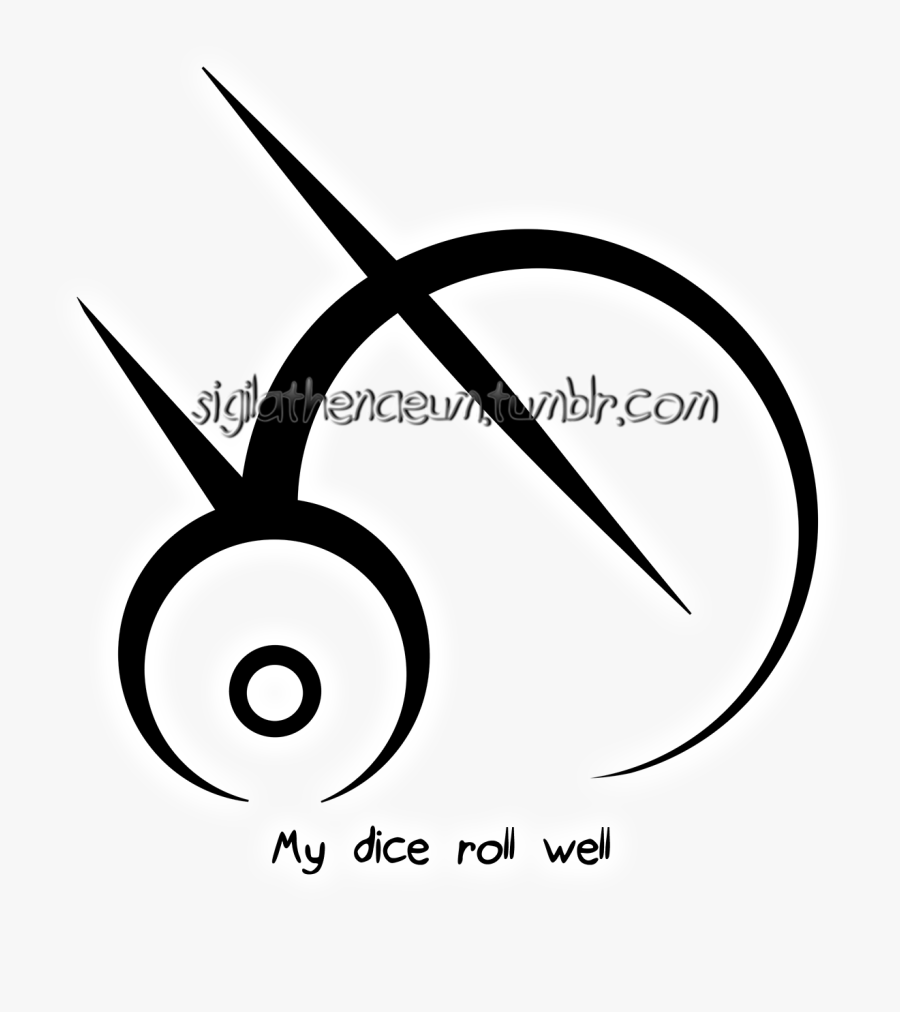 “my Dice Roll Well” Sigil
requests Are Closed - Circle, Transparent Clipart