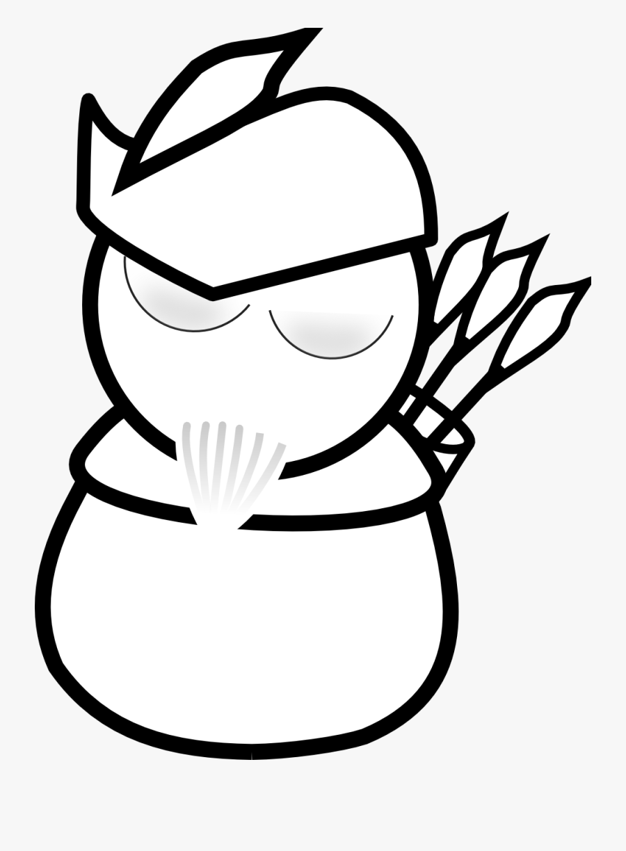 Net Clip Art Chovynz Ocal Userpic Robinhood Svg - Robin Hood Avatar, Transparent Clipart