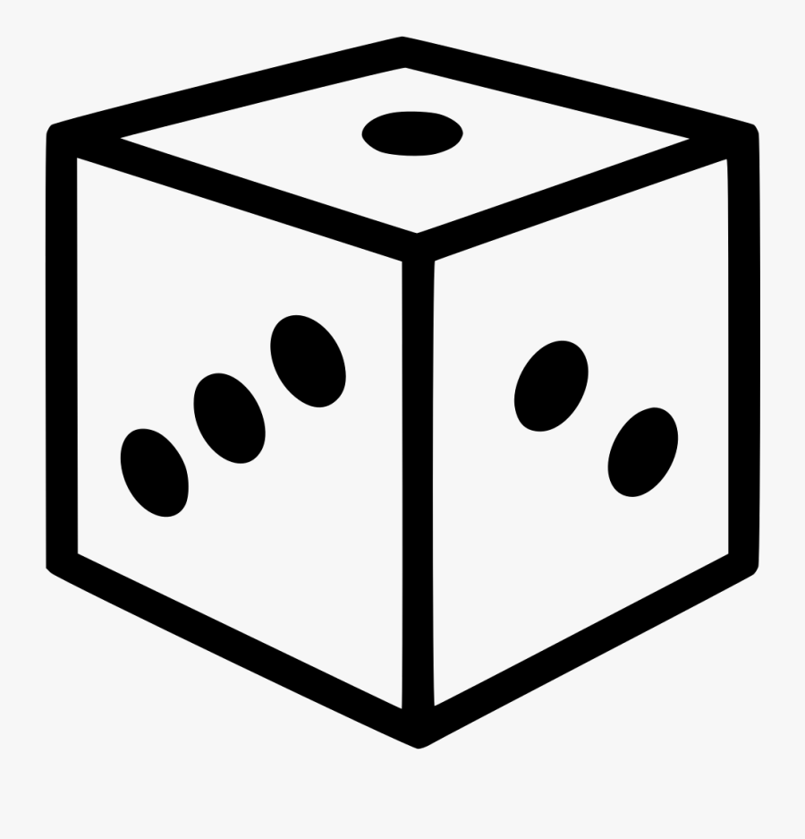 Clip Art Dice Svg - Game Dice Icon Png, Transparent Clipart