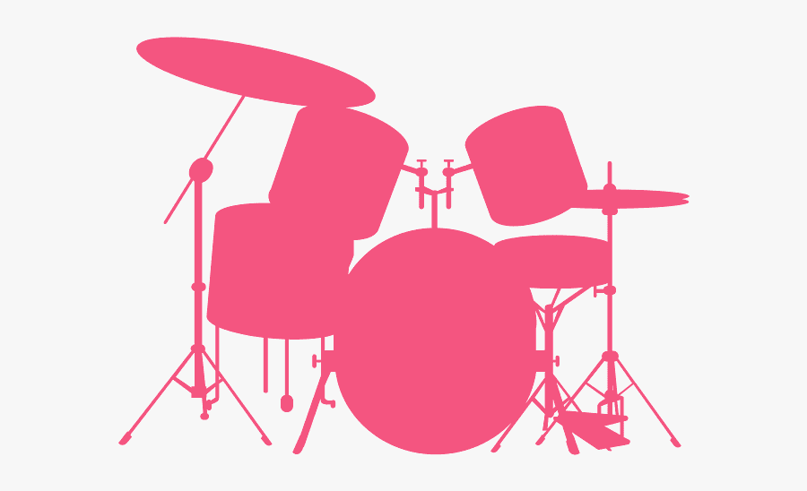 Silueta Bateria, Transparent Clipart