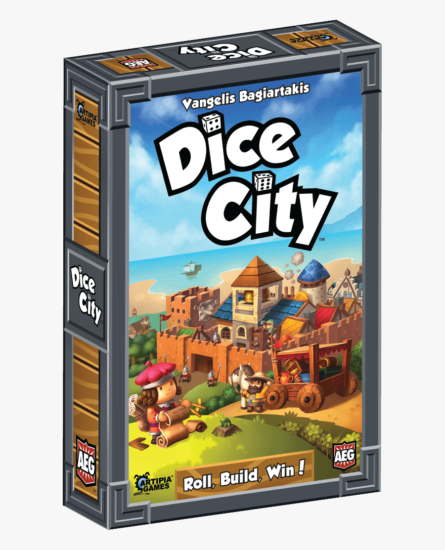 Dice City Game, Transparent Clipart