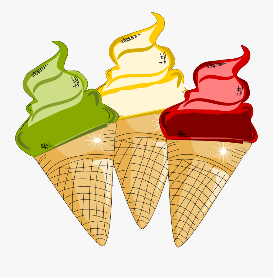 Chocolate Ice Cream Sundae Shaved Ice - Colorful Ice Cream Png, Transparent Clipart