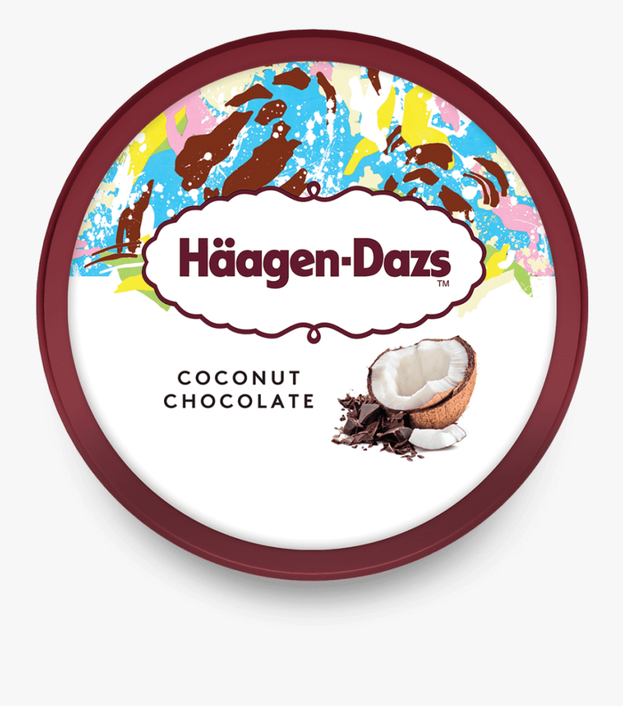 Coconut-chocolate - Häagen Dazs Coconut Chocolate, Transparent Clipart