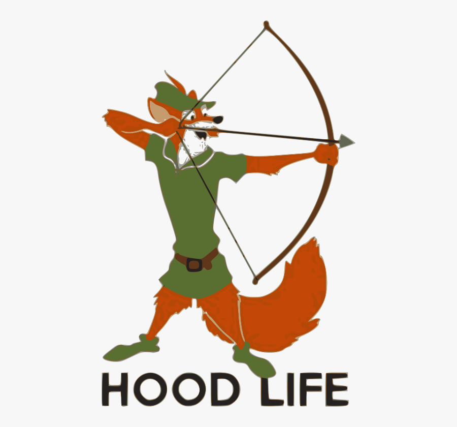 Disney Robin Hood Tshirt, Transparent Clipart