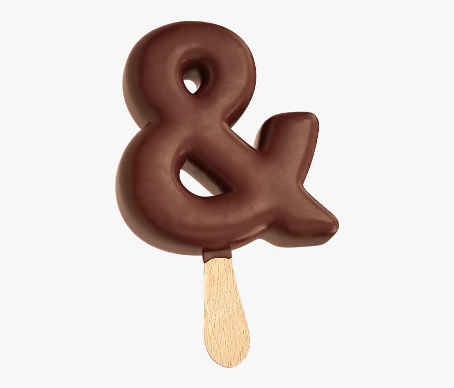 Stick Font Vanilla Fonts - Chocolate, Transparent Clipart