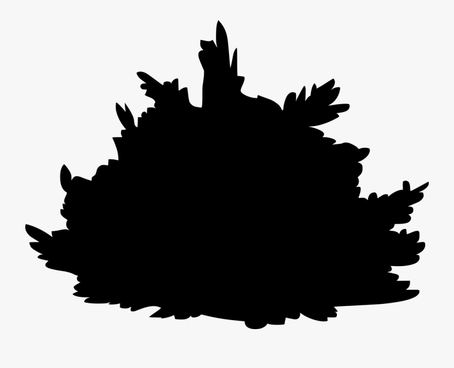 Bush Vector Png, Transparent Clipart