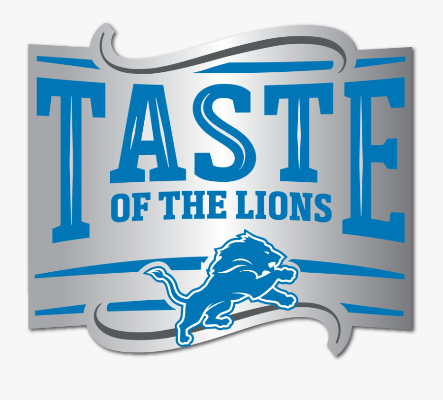 2019 Taste Of The Lions - Detroit Lions New, Transparent Clipart