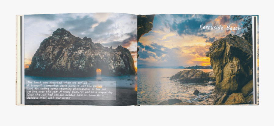 Photo Gifts For Dad Travel Journal - Sea, Transparent Clipart