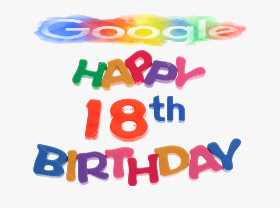 Transparent 18th Amendment Clipart - Happy 18th Birthday, Transparent Clipart
