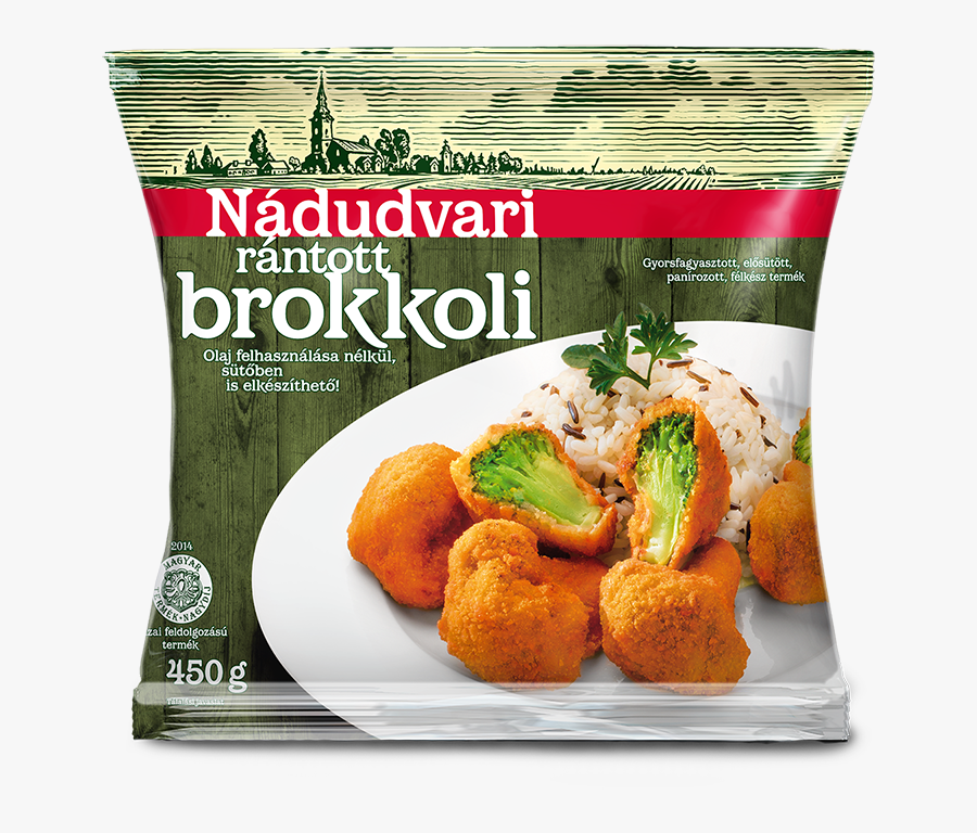 Nádudvari Breaded Brocoli 450 G - Hushpuppy, Transparent Clipart