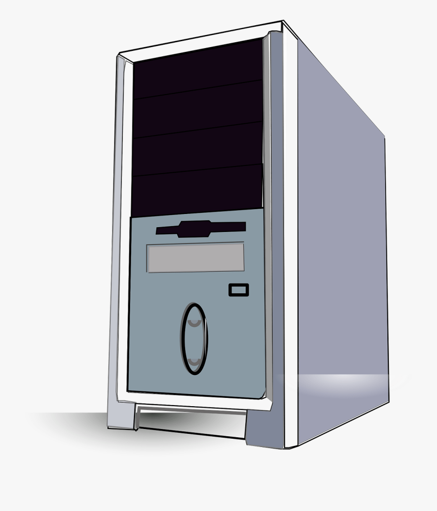 Thumb Image - Creative Commons Computer Tower, Transparent Clipart