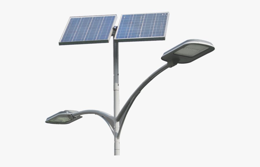 Solar Lighting Png Free Download - Download Solar Street Lights, Transparent Clipart