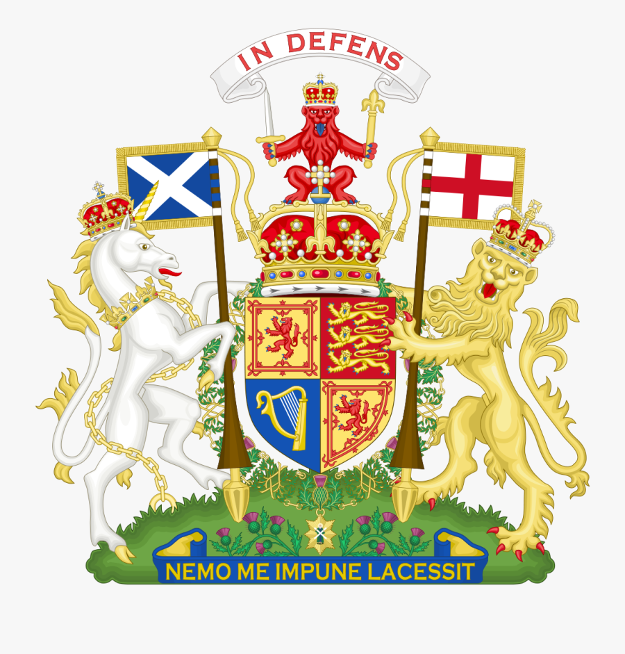Coat Of Arms Of The United Kingdom In Scotland - Scottish Coat Of Arms, Transparent Clipart