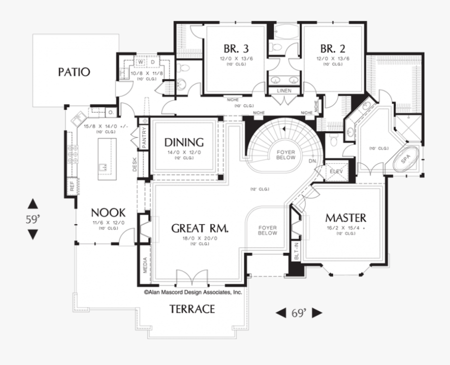 Transparent Staircase Clipart Png - Elevator Design Floor Plan, Transparent Clipart