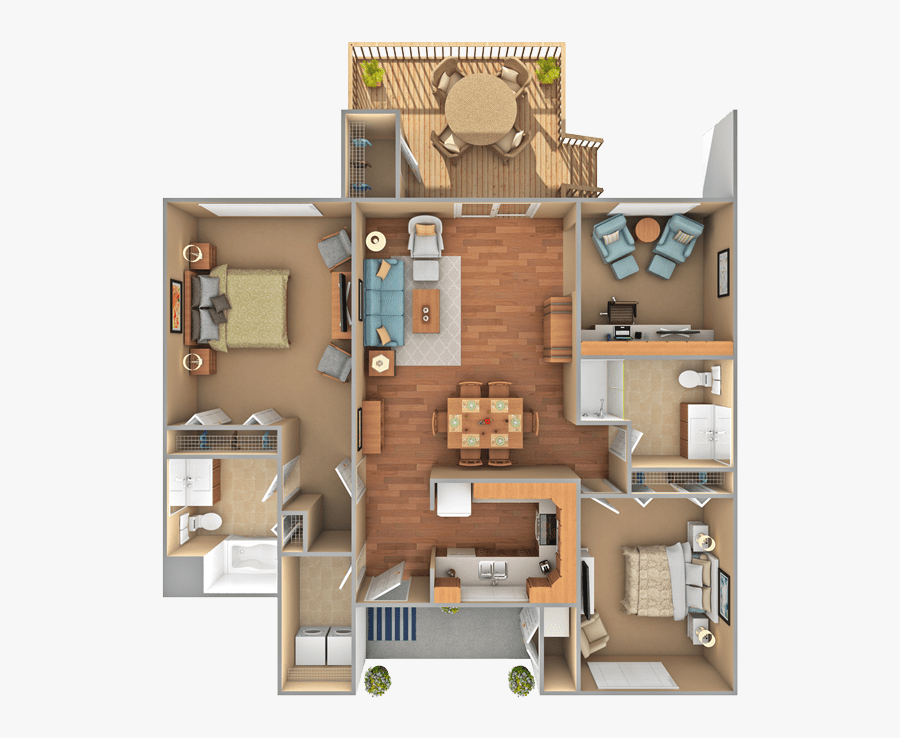 Transparent Bed Clipart Png - Bed Floor Plan Png, Transparent Clipart