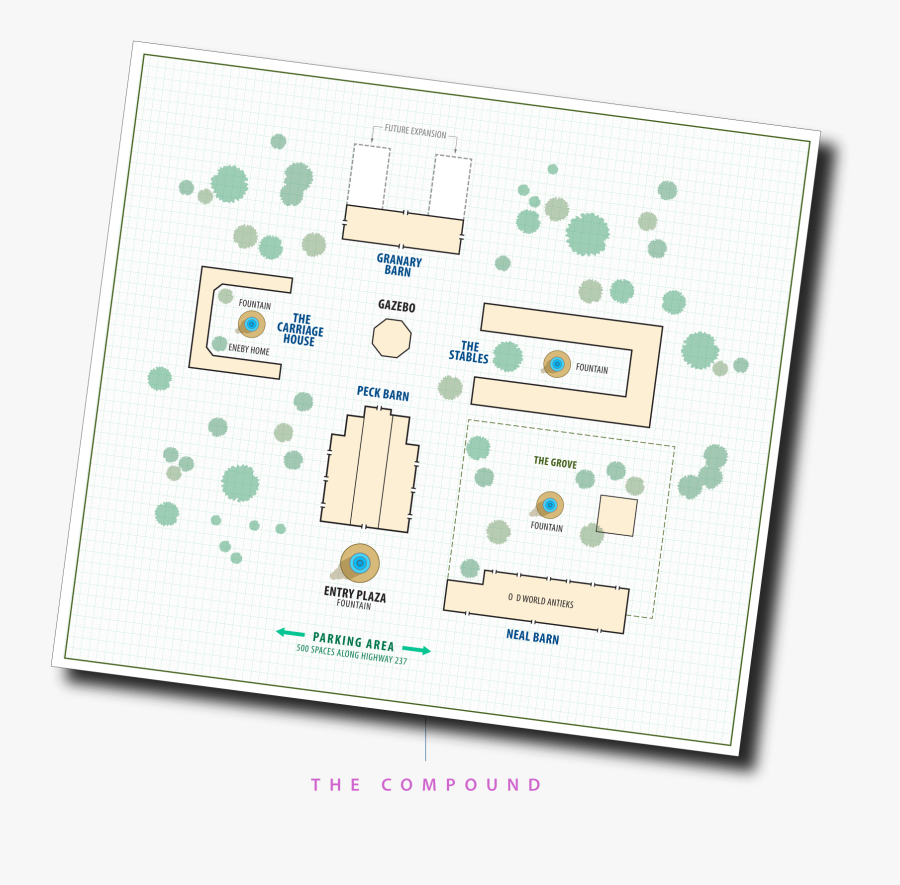 Features Png -each Features Immediate Access To A Landscaped - Floor Plan, Transparent Clipart