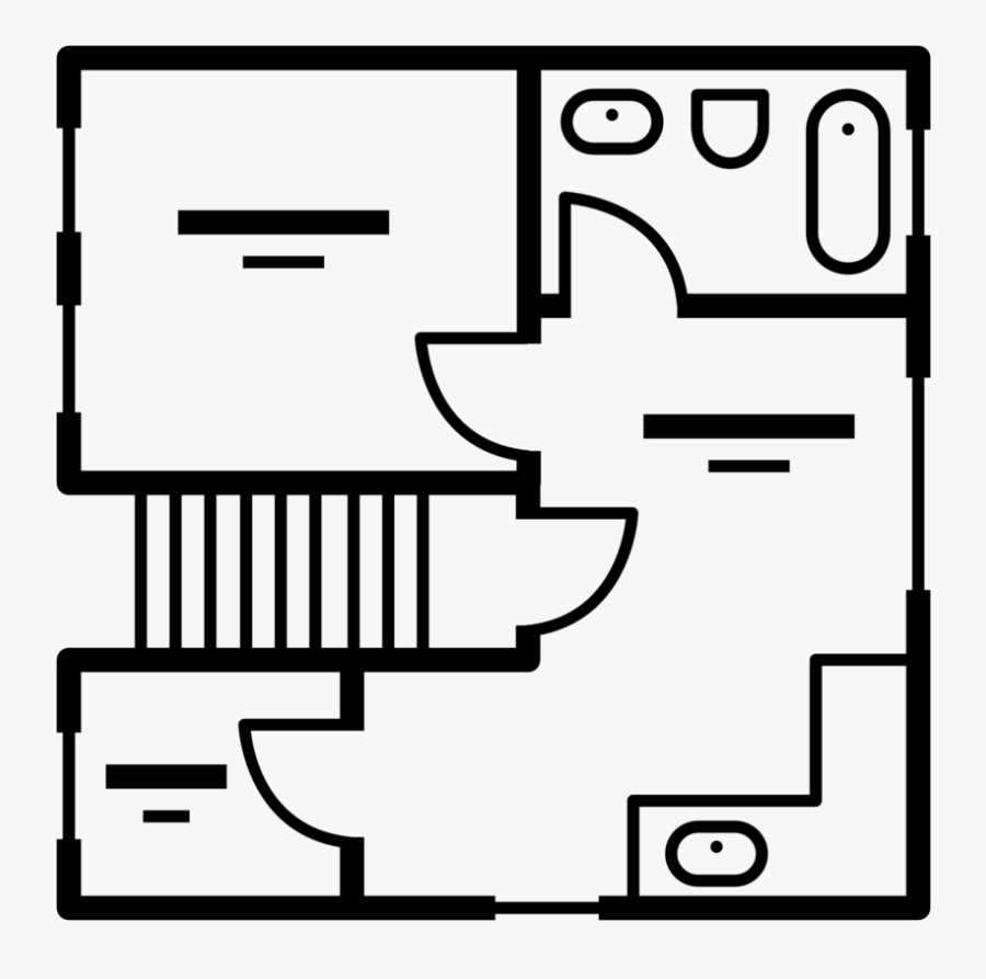 Development Services - Floor Plan Icon Png, Transparent Clipart