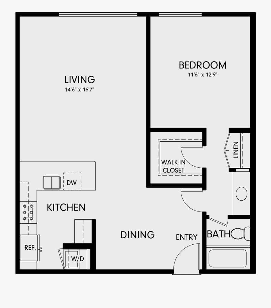 Floor Plan, Transparent Clipart