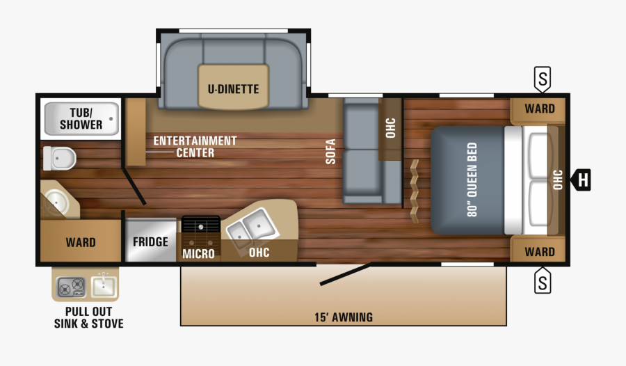 2018 Jayco Jay Flight 28bhs, Transparent Clipart