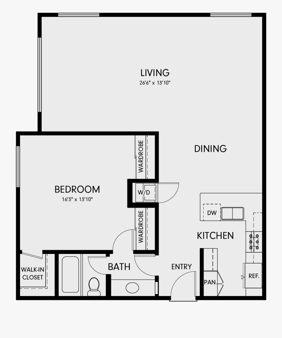Floor Plan, Transparent Clipart