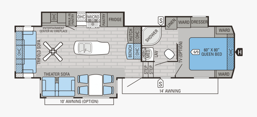Jayco Eagle 321rsts, Transparent Clipart