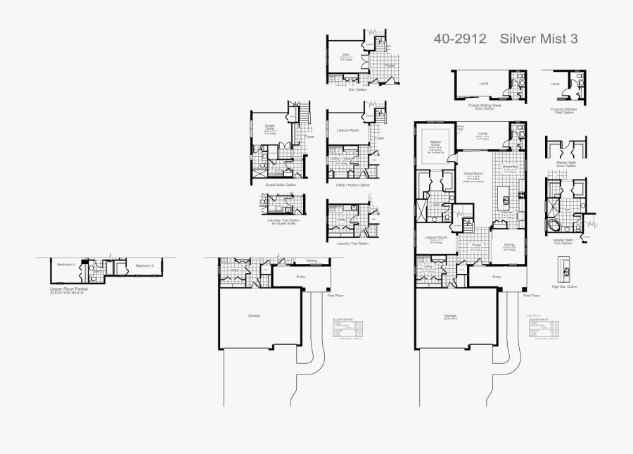 Silverleaf Silver Mist Floor Plans, Transparent Clipart
