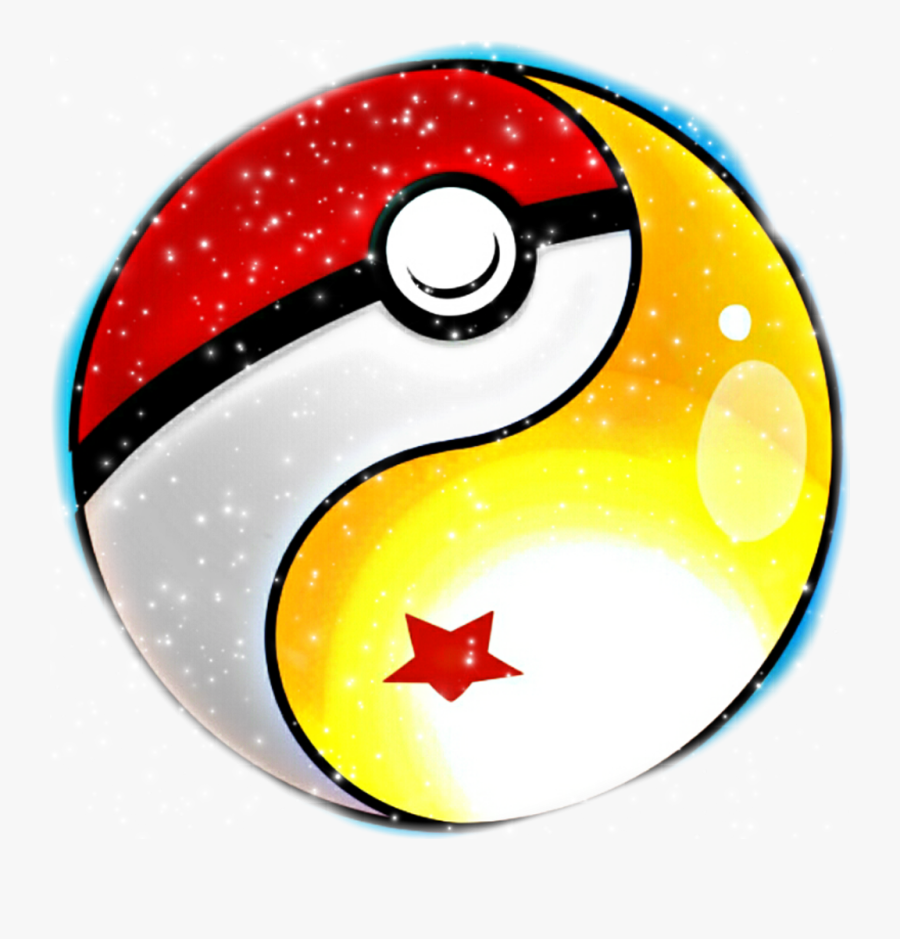 Poke Ball And Dragon Ball Clipart , Png Download - Circle, Transparent Clipart