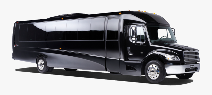 Party Bus Limo, Transparent Clipart
