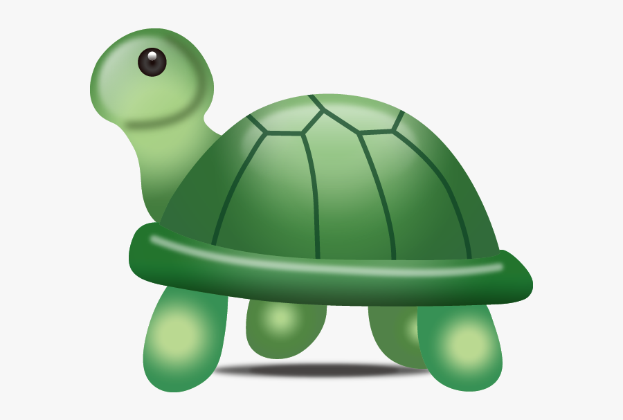 Emoji Turtle, Transparent Clipart
