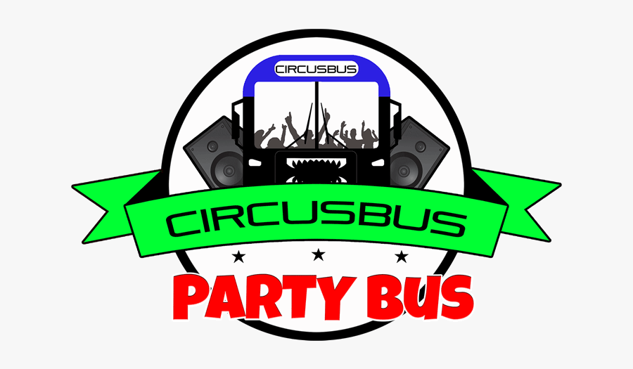 Clipart Bus Party Bus - Circusbus Party Bus, Transparent Clipart