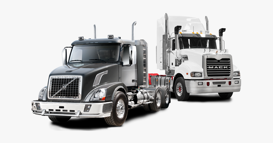 Clip Art Old Mack Truck - Volvo Mack Truck, Transparent Clipart