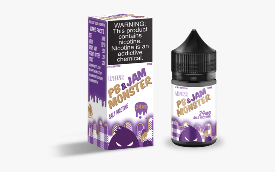 Jam Monster Juice Salt Nic, Transparent Clipart