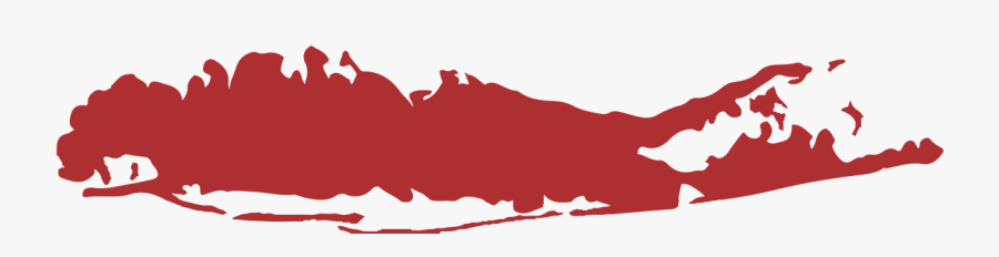 Long Island Map Png, Transparent Clipart