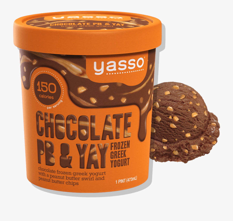 Chocolate Pb & Yay - Yasso Chocolate Peanut Butter, Transparent Clipart