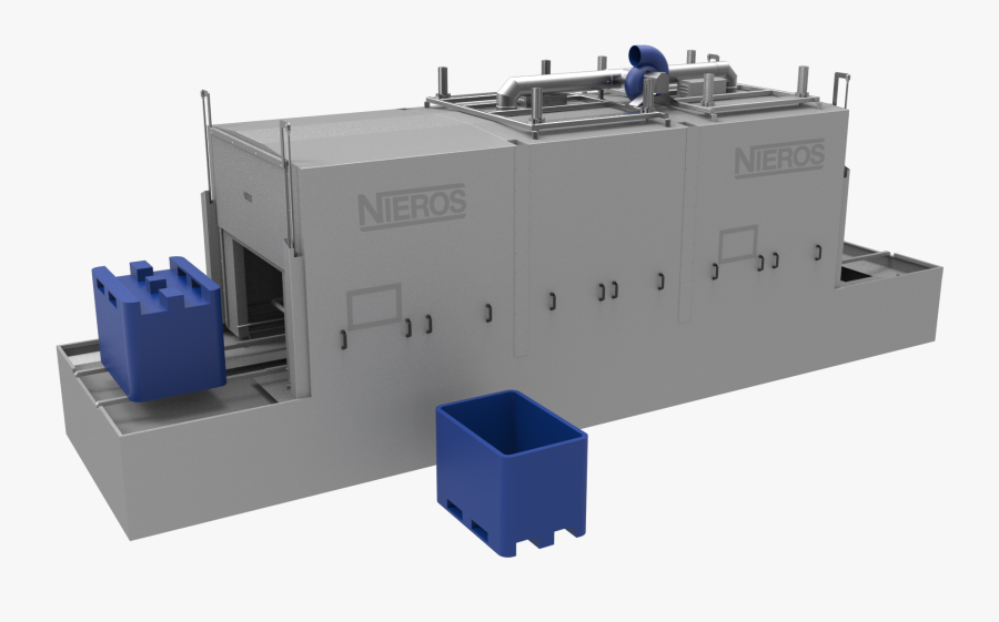 Picture Of Pallet Box And Stacking Container Washer, Transparent Clipart