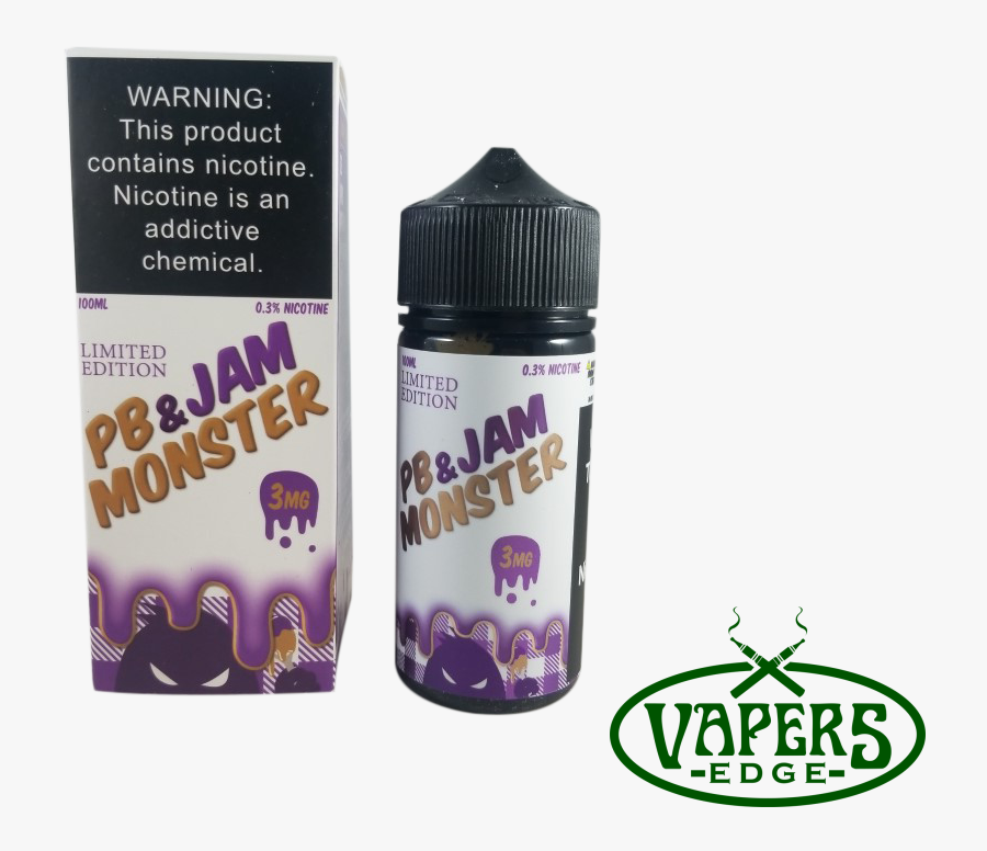 Pb & Jam Monster By Jam Monster Eliquid - Grape, Transparent Clipart