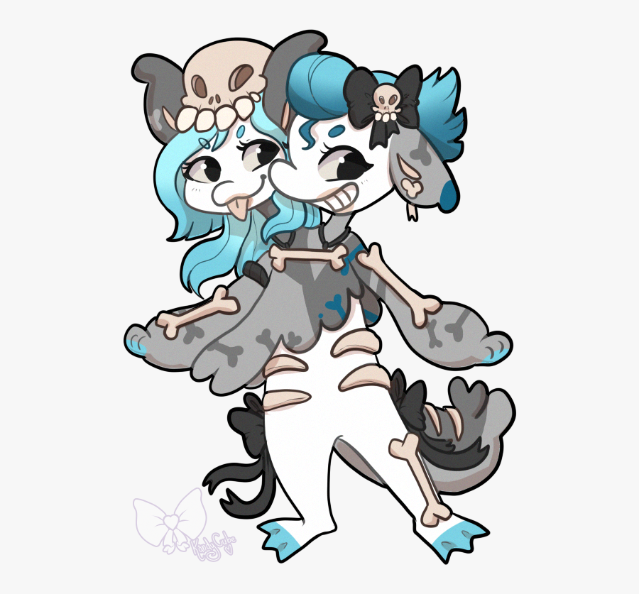 Cube Clipart Skeleton - Cartoon, Transparent Clipart