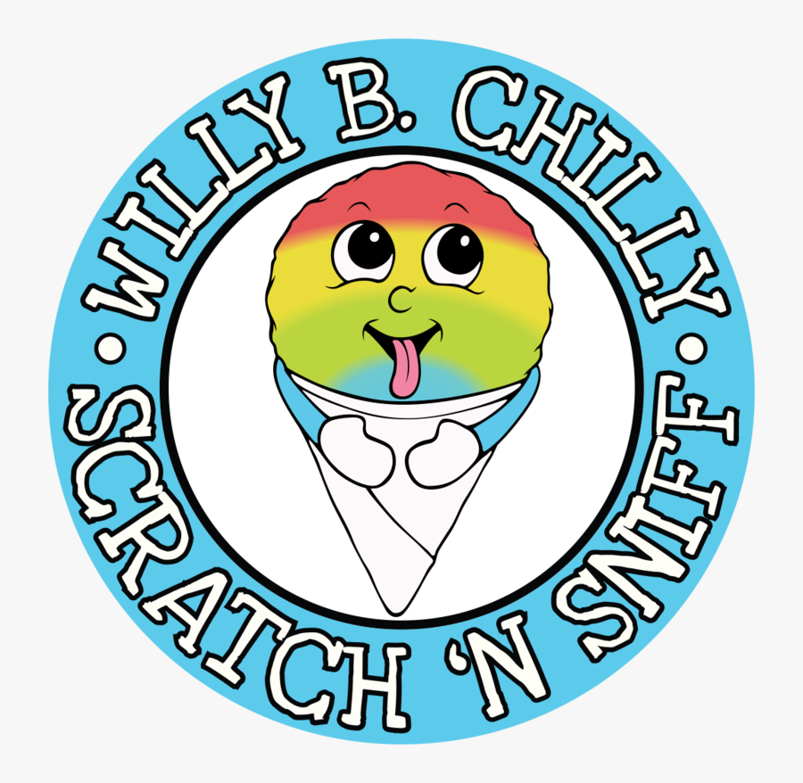 Rainbow Snow Cone Whiffer Stickers Scratch & Sniff, Transparent Clipart