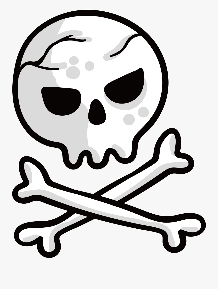 Cartoon Bone Png - Skeleton Cartoon, Transparent Clipart