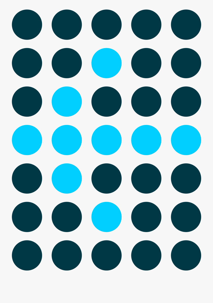 Transparent Polka Dot Number 1 Clipart - Portable Network Graphics, Transparent Clipart