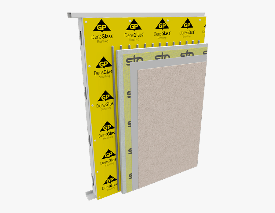 Eifs Over Densglass, Transparent Clipart