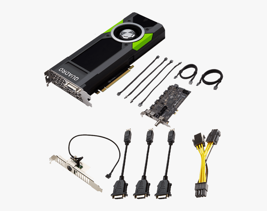 Quadro P6000 Sync Ii Vcqp6000sync-pb, 24gb Gddr5x, - Quadro Rtx 5000 Pcie, Transparent Clipart